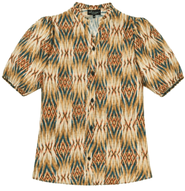 Elvira blouse Loiza - Tropical Treasure