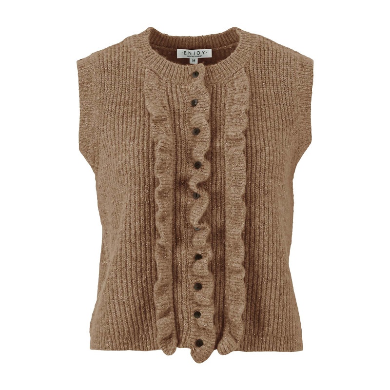 Enjoy gilet 507607 - Light Taupe