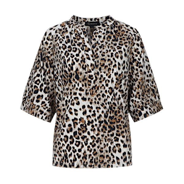 G-Maxx top Penelope - Offwhite/Walnut