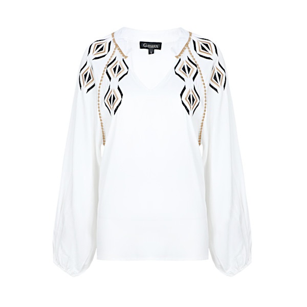 G-Maxx top Xylia-Offwhite G-Maxx top Xylia-Offwhite