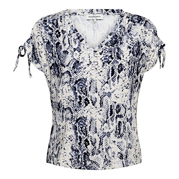&Co Woman top Viana Snake - Slate multi