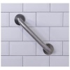 Afbeelding van Wandbeugel staal chrome - 30 cm | Geborsteld