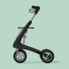 Afbeelding van ByAcre Nordic Pioneer Rollator | EPP buitenkant | Zwart | incl. nettas