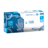 Afbeelding van Nitril onderzoekshandschoenen | Polysem Medical | Blauw | 100 stuks | maat L