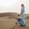 Afbeelding van Saljol | Allround Rollator AR62 Super Light | Ice Blue | incl. nettas