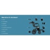 Afbeelding van Rollz Motion Performance | 2-in-1 | Rollator en rolstoel met luchtbanden | Dutch Orange