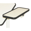 Afbeelding van Bedleestafel - plateau - wit