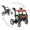 Afbeelding van Glide | 2-in-1 | Rollator en rolstoel | Groen