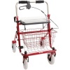 Afbeelding van Provo Rollator met duwbeugel en eenzijdige rem links of rechts | diverse kleuren 