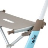 Afbeelding van ByAcre | Ultralight Carbon Rollator | Lichtblauw met organizer bag