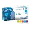 Afbeelding van Nitril onderzoekshandschoenen | Polysem Medical | Blauw | 100 stuks | maat L