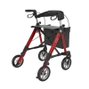Afbeelding van Lichtgewicht Deluxe | Rollator | Rood | Rehasense | Tracker | Large