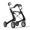 Afbeelding van Rugleuning voor een ByAcre Nordic Pioneer rollator | Zwart