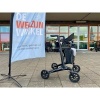 Afbeelding van Tweede Kans | Zo goed als nieuw | Rollator | Carbon | Zwart | MultiMotion | Large