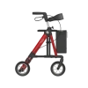 Afbeelding van Lichtgewicht Deluxe | Rollator | Rood | Rehasense | Tracker | Large