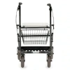 Afbeelding van Rollator | Basic | Donkergrijs | MultiMotion | Mand | Dienblad | Stokhouder