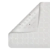 Afbeelding van Douche- / badmat | anti-slip | met zuignappen | wit | 53 x 53 cm