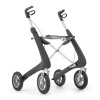 Afbeelding van ByAcre Pioneer Rollator | EPP buitenkant | Zwart | incl. boodschappentas