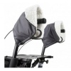 Afbeelding van Handwarmers voor rollator | per paar | zwart/wit