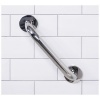 Afbeelding van Wandbeugel staal chrome - 30 cm | Gepolijst