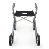 Afbeelding van ByAcre Overland Carbon Rollator met luchtbanden | Blauw | met pocket bag | All Terrain