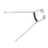 Afbeelding van MySleeve elleboogkruk handgreephoes magnetisch - zwart