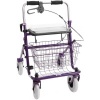 Afbeelding van Provo Rollator met duwbeugel en eenzijdige rem links of rechts | diverse kleuren
