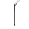 Afbeelding van Wandelstok | Opvouwbaar | Aluminium met houten handvat | Zwart | 82 - 92 cm | Vitility