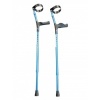 Afbeelding van Elleboogkrukken Cumfy | Extra Lang | Blauw | Premis
