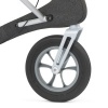 Afbeelding van ByAcre Pioneer Rollator | EPP buitenkant | Zwart | incl. boodschappentas