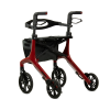 Afbeelding van Rollator | Lichtgewicht | Excel Avensis | Medium | Rood
