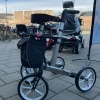 Afbeelding van Tweede Kans | Zo goed als nieuw | Rollator | Zwart | Rehasense | Server OS | Large