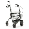 Afbeelding van Rollator | Basic | Donkergrijs | MultiMotion | Mand | Dienblad | Stokhouder