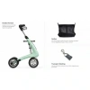 Afbeelding van ByAcre Nordic Pioneer Rollator | EPP buitenkant | Groen | incl. nettas