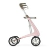 Afbeelding van ByAcre | Ultralight Carbon Rollator | Lichtroze met organizer bag