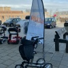 Afbeelding van Tweede Kans | Zo goed als nieuw | Rollator | Zwart | Rehasense | Server OS | Large
