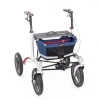 Afbeelding van Trionic Rollator Walker 12er | M/L | Zilver - Blauw - Zwart - Rood | met rugsteun
