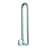 Afbeelding van Opklapbare toiletbeugel - RVS 70 cm