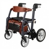 Afbeelding van Glide | 2-in-1 | Rollator en rolstoel | Zwart
