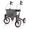 Afbeelding van Topro Olympos ATR | Outdoor rollator | Black Series | Rood | Medium