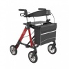 Afbeelding van Lichtgewicht Deluxe | Rollator | Rood | Rehasense | Tracker | Large
