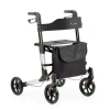 Afbeelding van MultiMotion Double Rollator | Opvouwbaar | Zilver