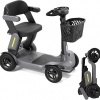 Afbeelding van Opvouwbare scootmobiel S3 | TTZ Electric | 37V | 12 Ah | 10 km/u | Rood | 4-wiel
