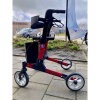 Afbeelding van Tweede Kans | Zo goed als nieuw | Rollator Vermeiren | Quava | Rood