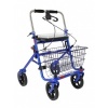 Afbeelding van Lichtgewicht Provo Rollator met duwbeugel en eenzijdige rem links of rechts | diverse kleuren
