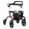 Afbeelding van Saljol | Rollator Allround | Rood | Zithoogte 54 cm | Small model
