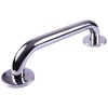 Afbeelding van Wandbeugel staal chrome - 30 cm | Gepolijst