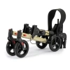 Afbeelding van MultiMotion Double Rollator | Opvouwbaar | Champagne