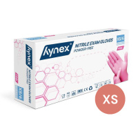 Nitril Handschoenen Roze Maat XS/6