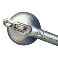 Mobiele wandbeugel chroomlook - 350 mm